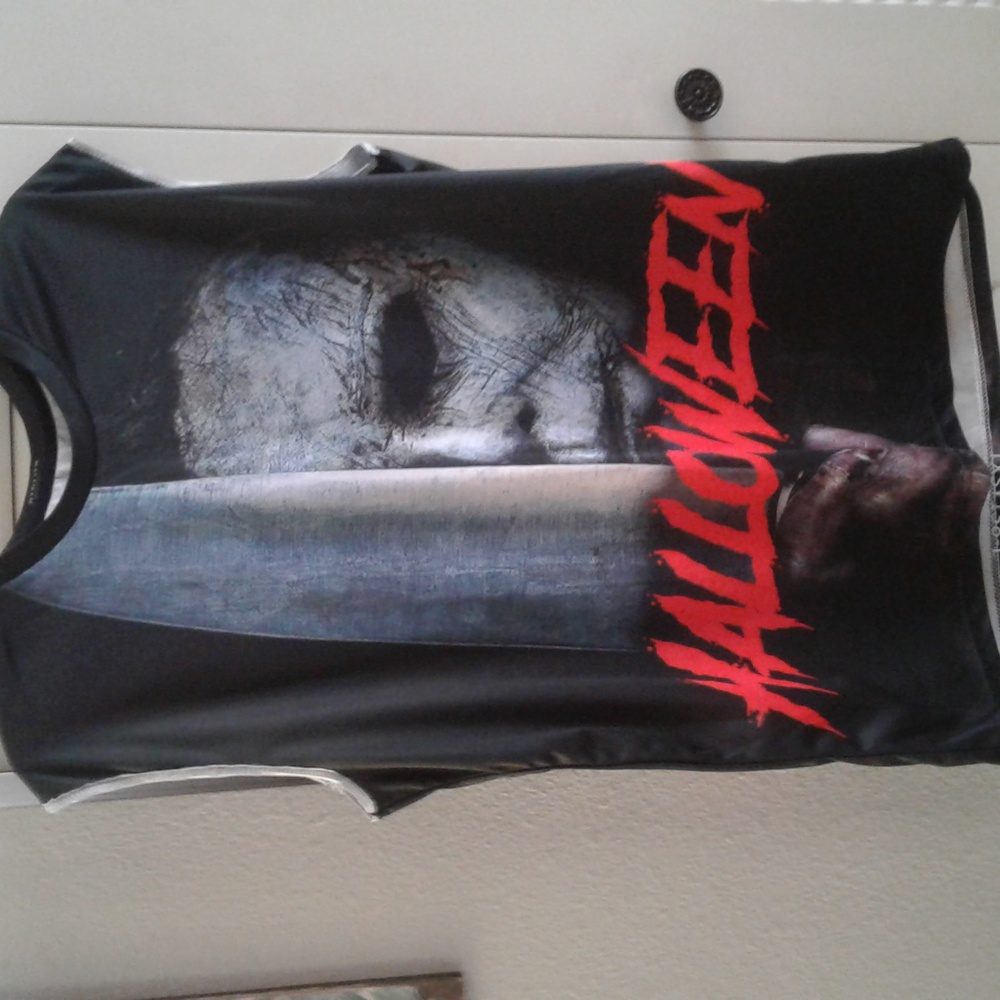 Halloween Michael Meyers Sleeveless Shirt